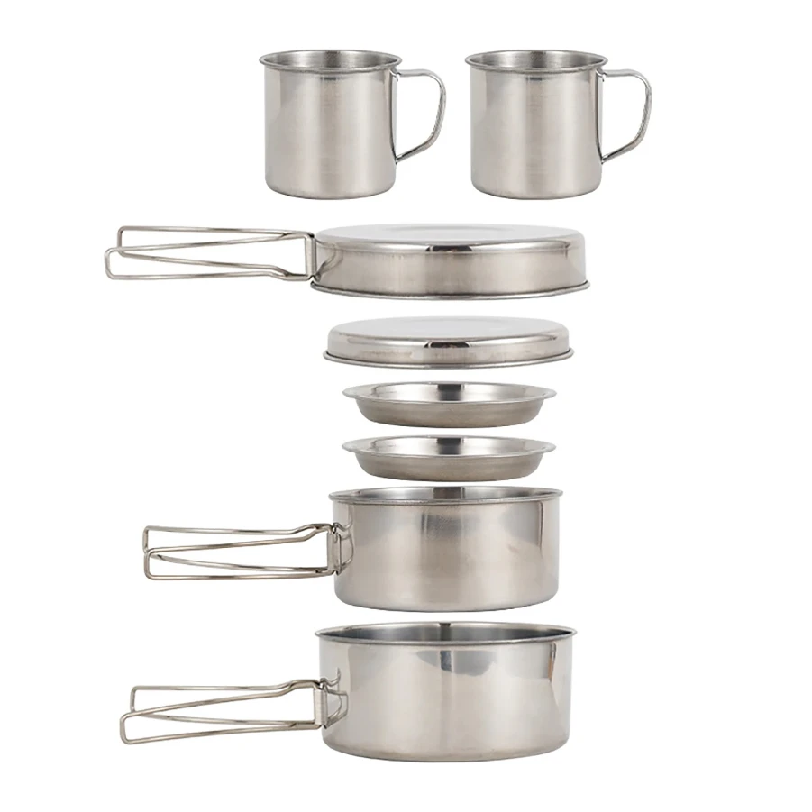 Camping Cooking Ware Set - Conjunto de Utensílios de Cozinha para