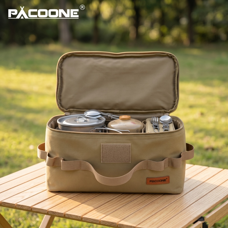 Camping Cooking Backpack - Bolsa de Armazenamento Portátil PACOONE para