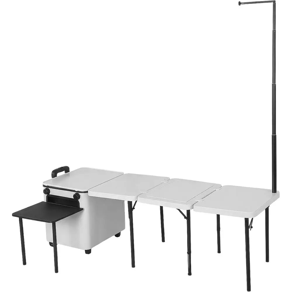 Camping Cooking Light - Estação de Cozinha Portátil e Dobrável