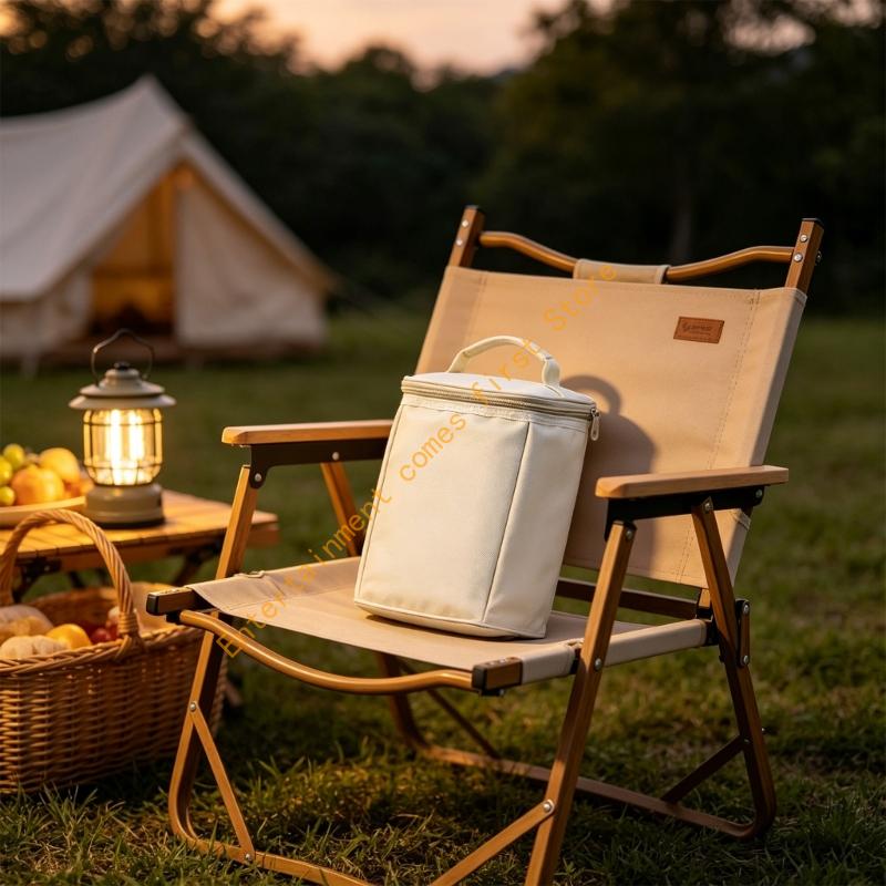 Camping Cooking Gas Canister - Estojo armazenamento botijão gás com alça