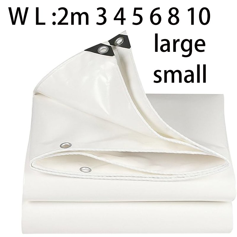 Camping Cooking Cover - Grande lona personalizada branca 3x5 6