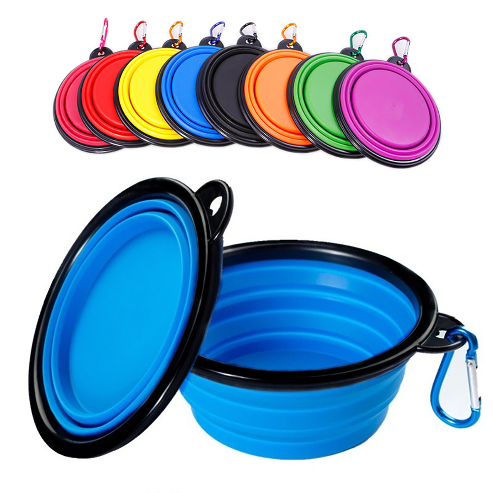 Camping Cooking Tray - Tigela Dobrável de Silicone para Cães,
