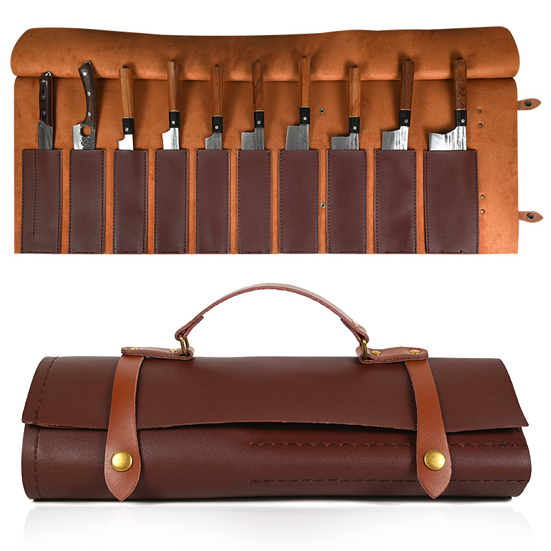 Camping Cooking Roll - 8 9 11 slot portátil faca
