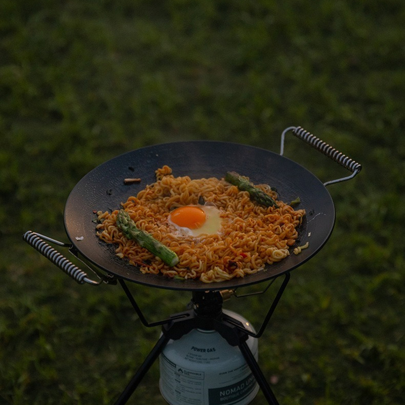 Camping Cooking Griddle - CAMPINGMOON GRW-45F Chapa de Aço Antiaderente