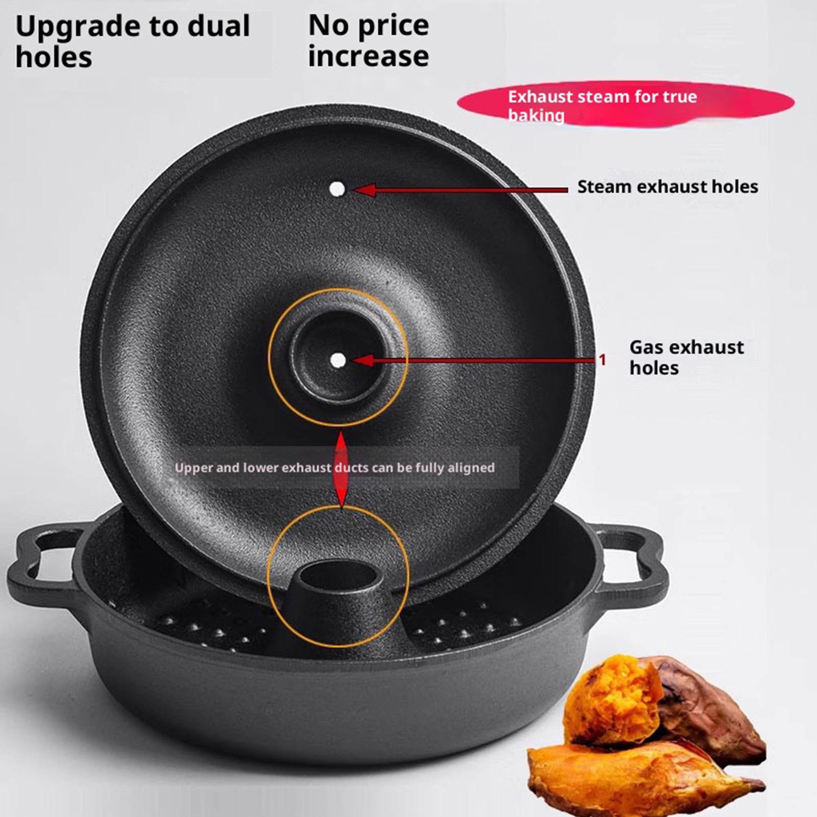 Camping Cooking Cast Iron - Caldeirão de ferro fundido para cozinhar