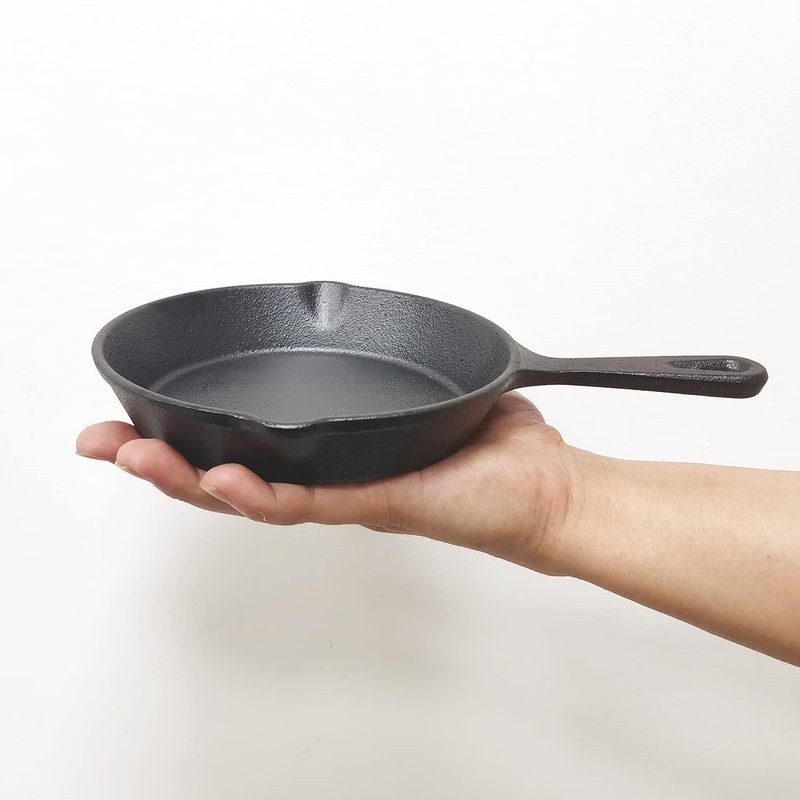 Camping Cooking Cast Iron - Panela de Ferro Fundido de 6