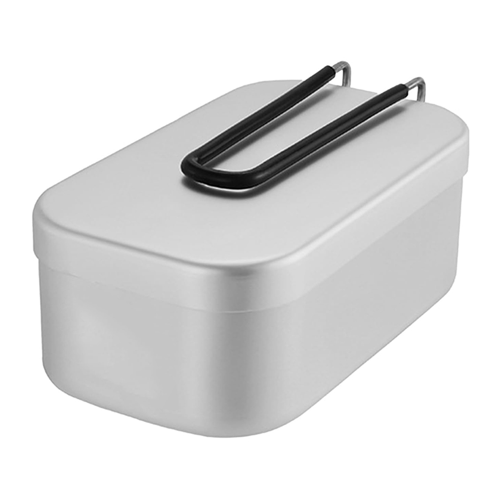 Camping Cooking Kit - Lancheiras de alumínio 800ml, panelas para