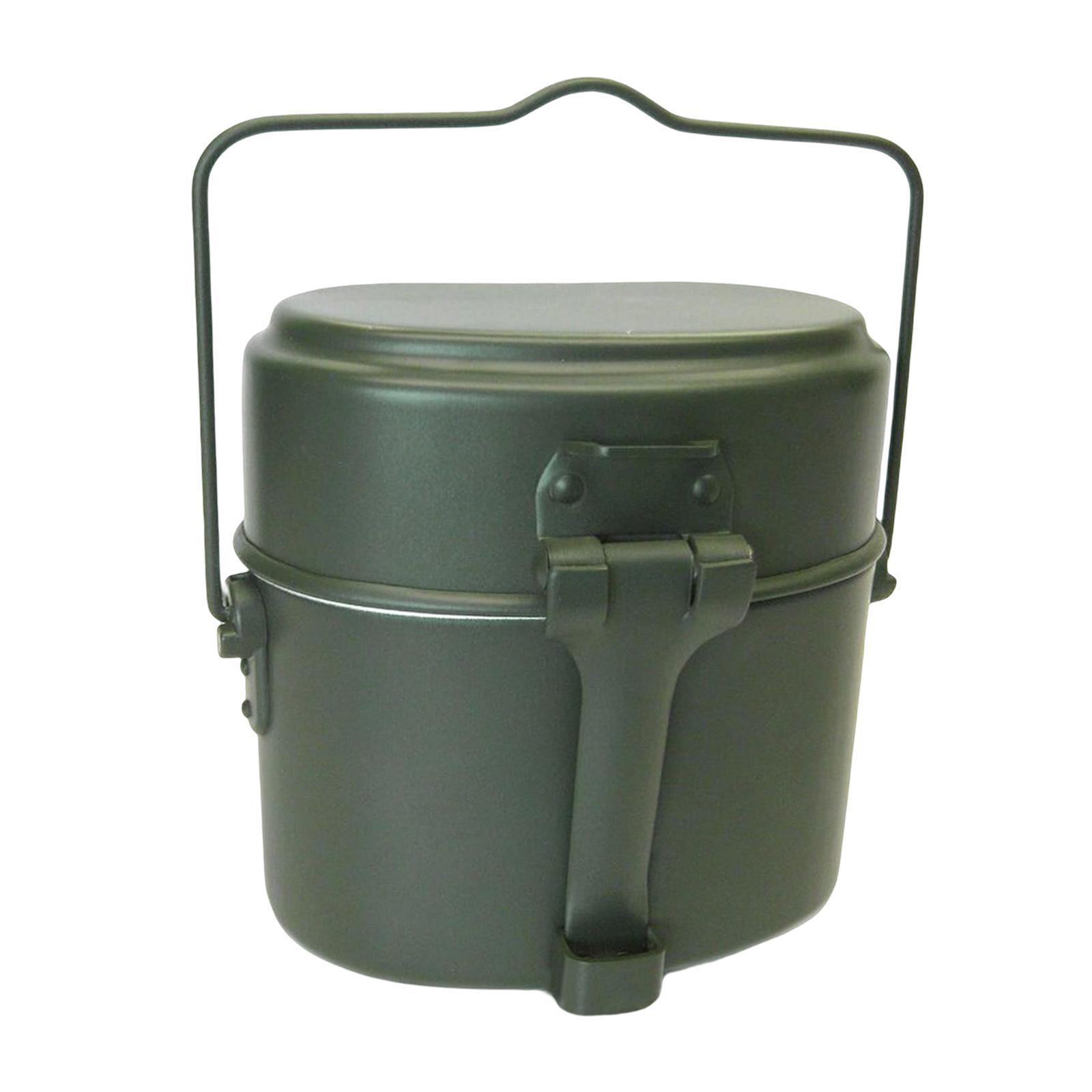 Camping Cooking Kit Box - Conjunto de 3 Peças: Panela e