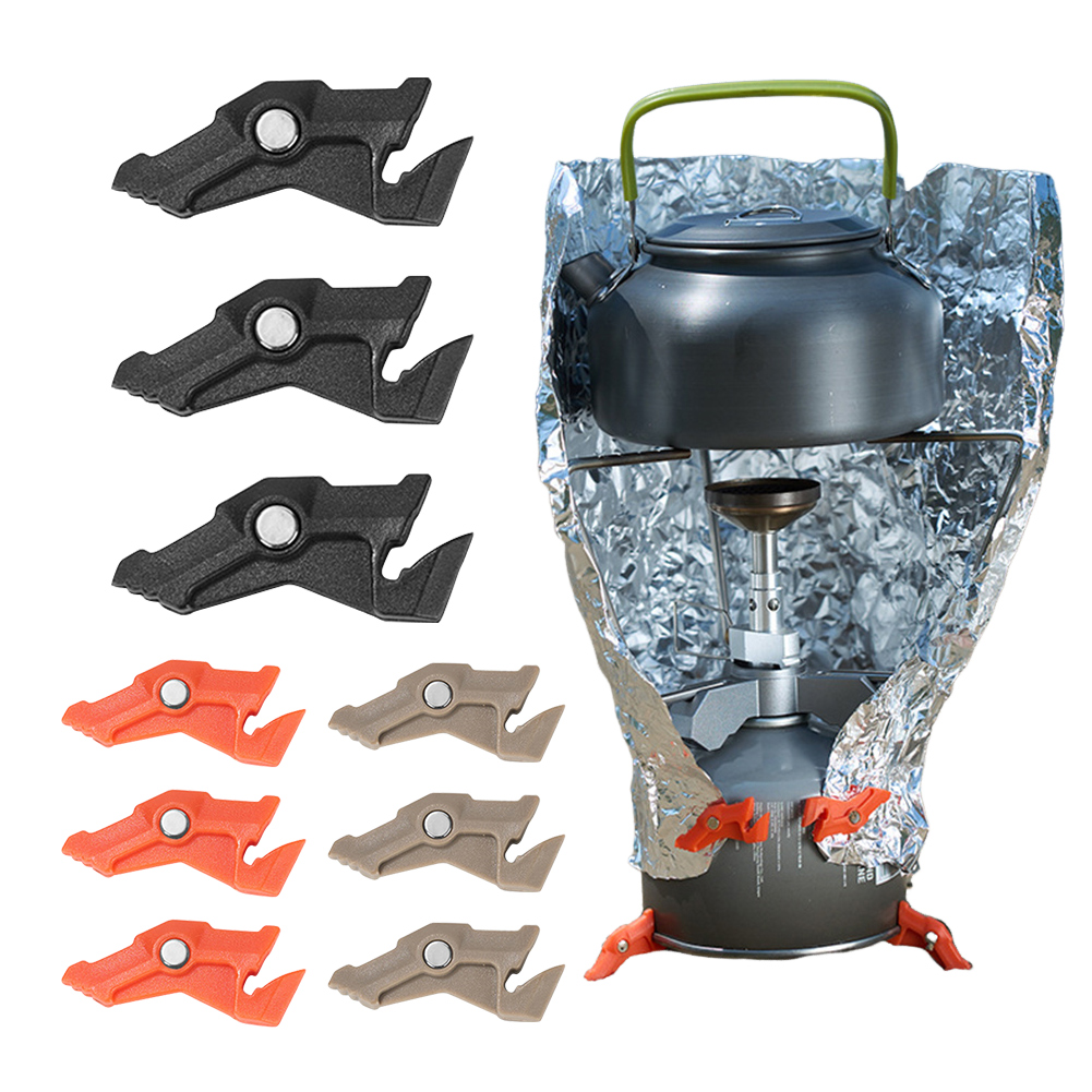 Camping Cooking Backpack - Suporte Magnético para Botijão de Gás,