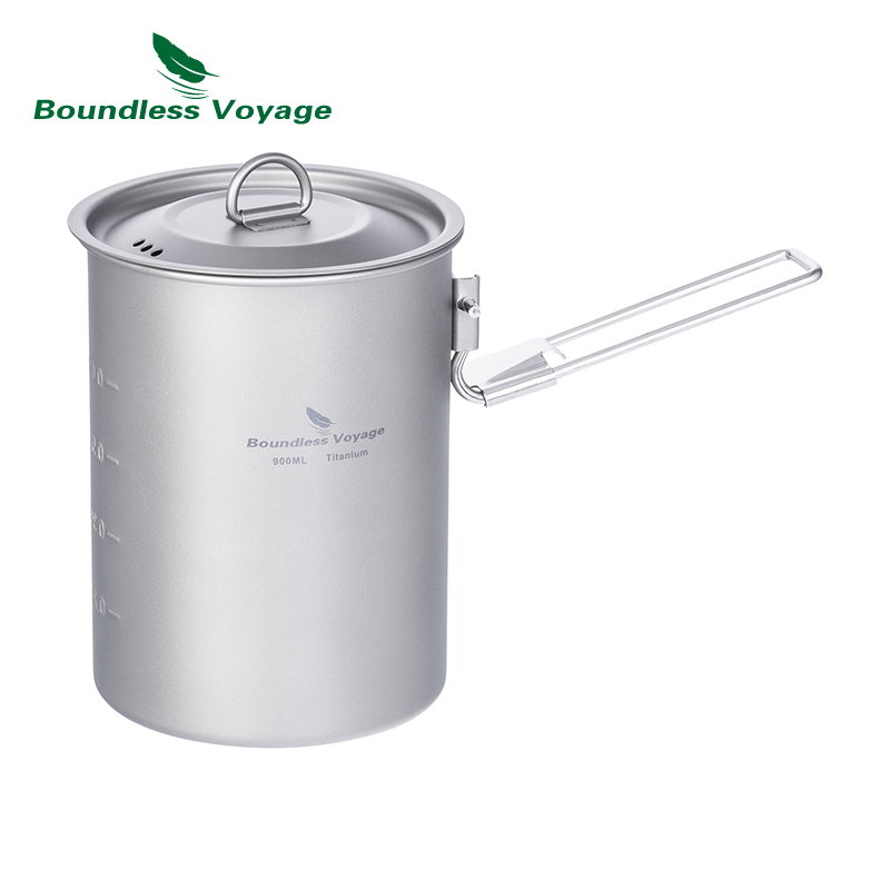 Camping Cooking Kit - Boundless voyage 900ml copo de titânio