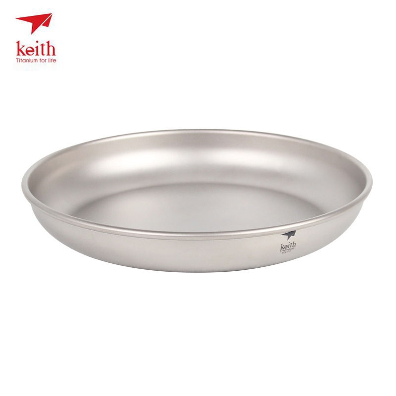 Camping Cooking Tray - Keith placa de titânio acampamento pratos
