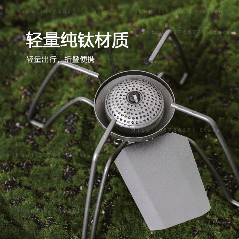 Camping Cooking With Gas - Fogareiro Spider com Micro Regulador, Gás