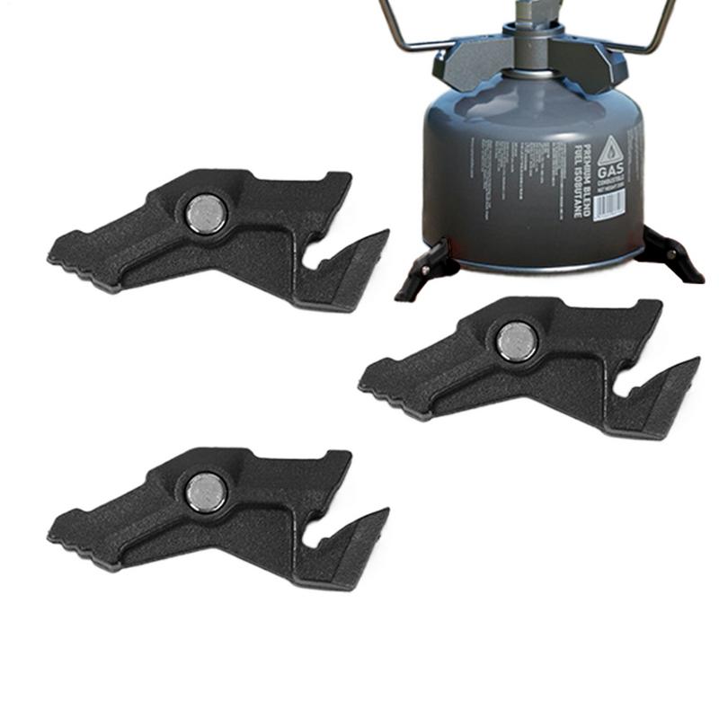 Camping Cooking Gas Canister - 1pc acampamento vasilha de gás suporte