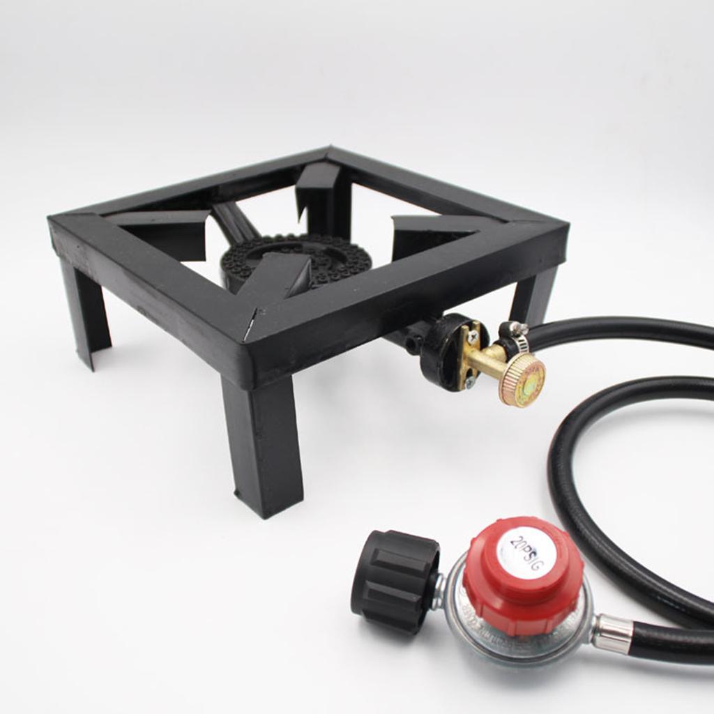 Camping Cooking Cast Iron - Fogão Portátil a Gás Propano de