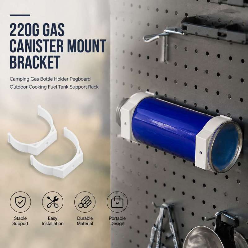 Camping Cooking Gas Canister - Suporte para Botijão de Gás de