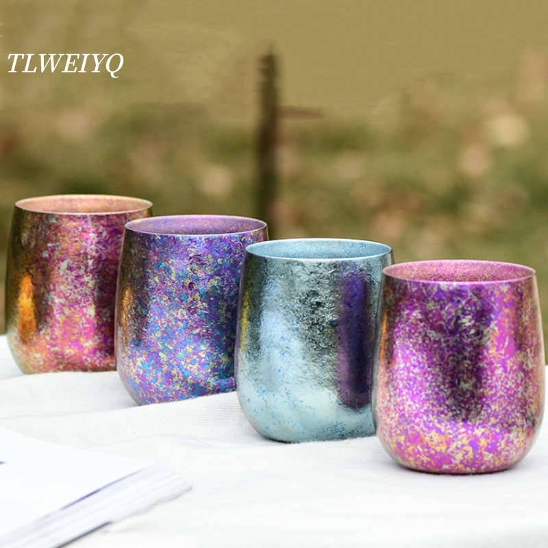 Camping Cooking Pot - Caneca de titânio puro para bebidas