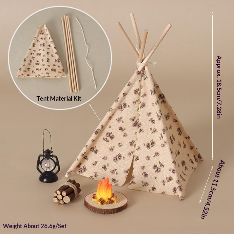Camping Cooking Kit Box - 1 Conjunto de Decoração para Casa