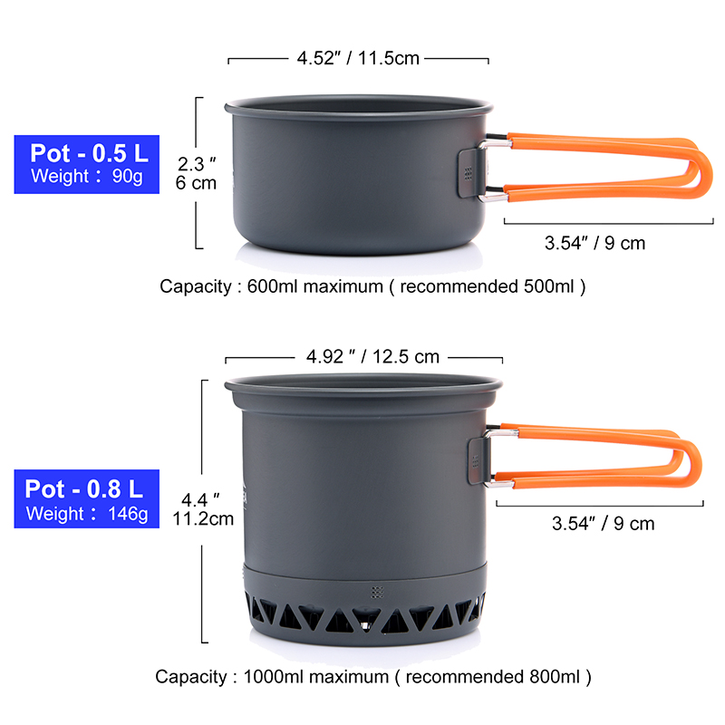 Widesea acampamento ultra-leve - Camping Cooking Kit Box avaliação e preço