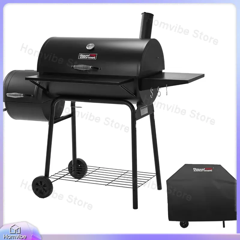 Churrasqueira a carvão com def - Camping Cooking Cover avaliação e preço