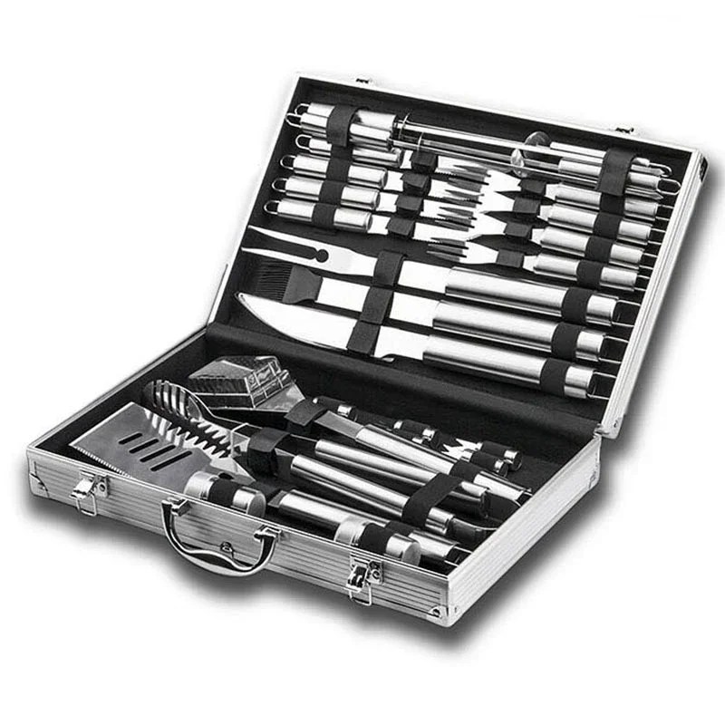 Conjunto de 26 Peças de Utensí - Camping Cooking Kit Box avaliação e preço