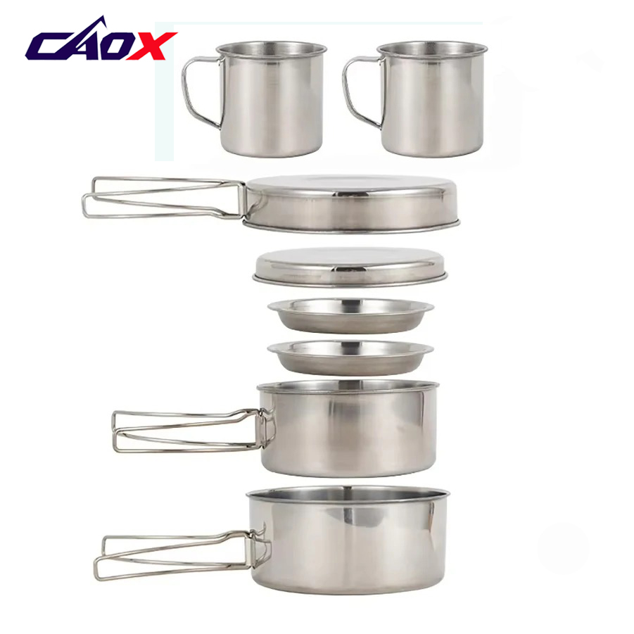 Conjunto de Utensílios de Camp - Camping Cooking Ware Set avaliação e preço