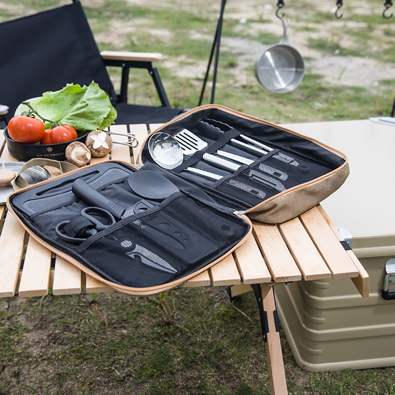 Conjunto de Utensílios de Cozi - Camping Cooking Full Set avaliação e preço