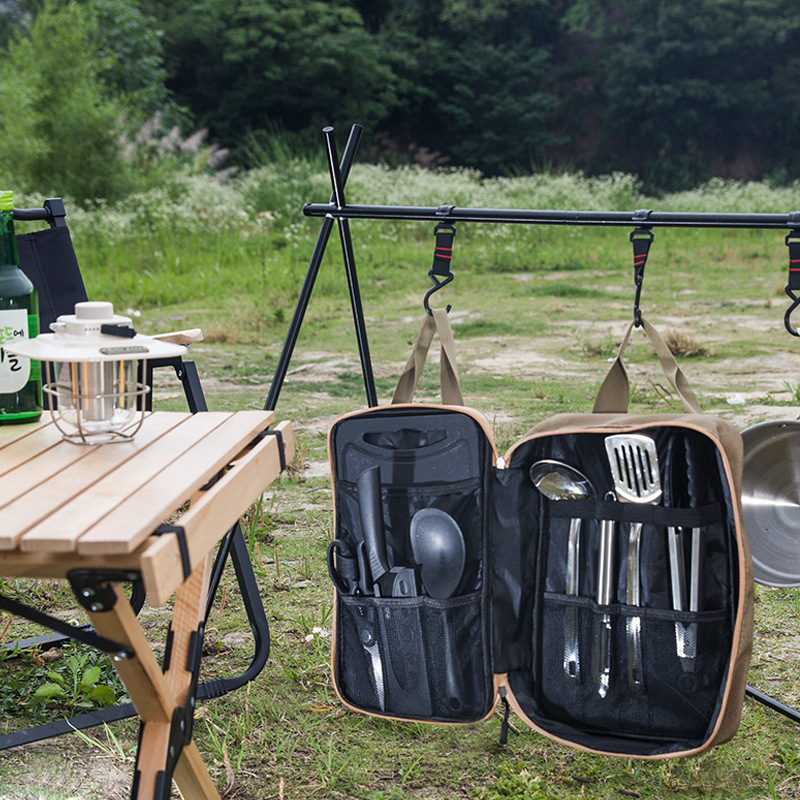 Conjunto de Utensílios de Cozi - Camping Cooking Full Set avaliação e preço