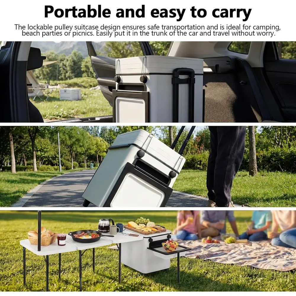 Estação de Cozinha Portátil e  - Camping Cooking Light avaliação e preço
