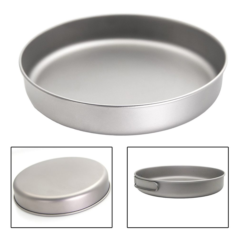 Ultraleve puro ti frigideira p - Camping Cooking Pot avaliação e preço