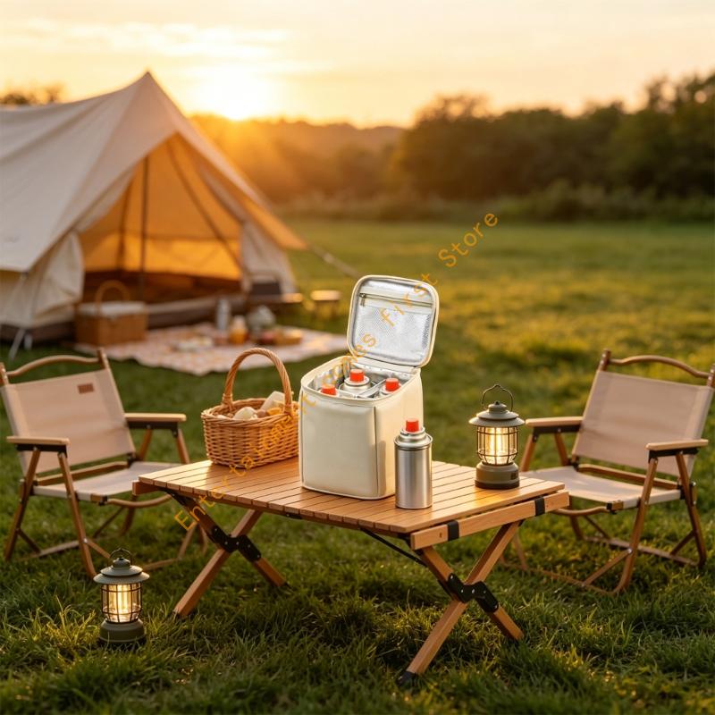 Estojo armazenamento botijão g - Camping Cooking Gas Canister avaliação e preço