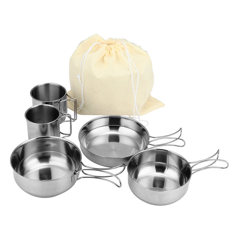 Conjunto de Panelas e Utensíli - Camping Cooking Ware Set avaliação e preço
