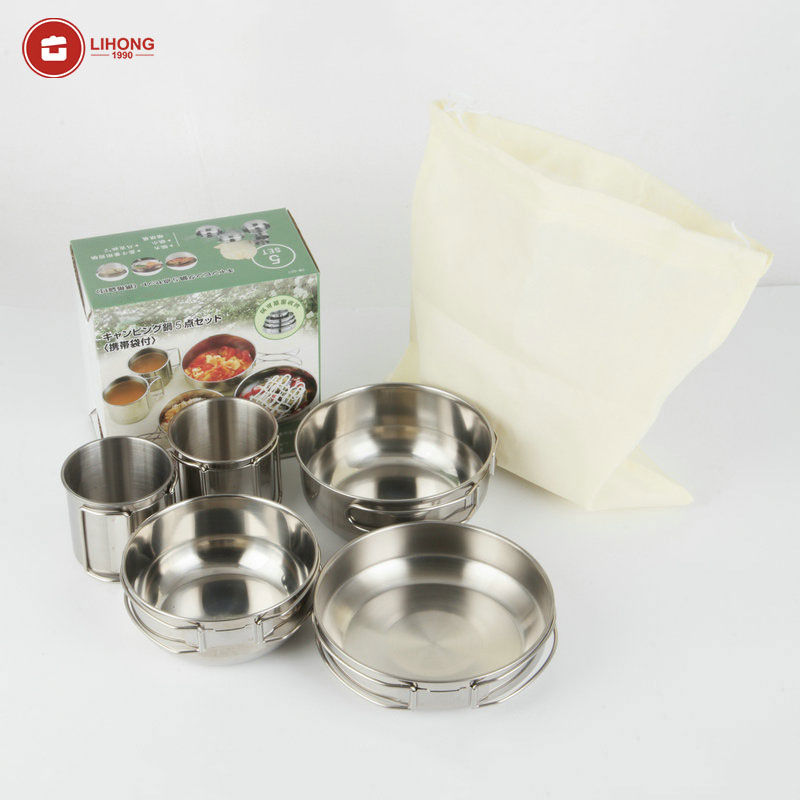 Conjunto de Panelas e Utensíli - Camping Cooking Ware Set avaliação e preço