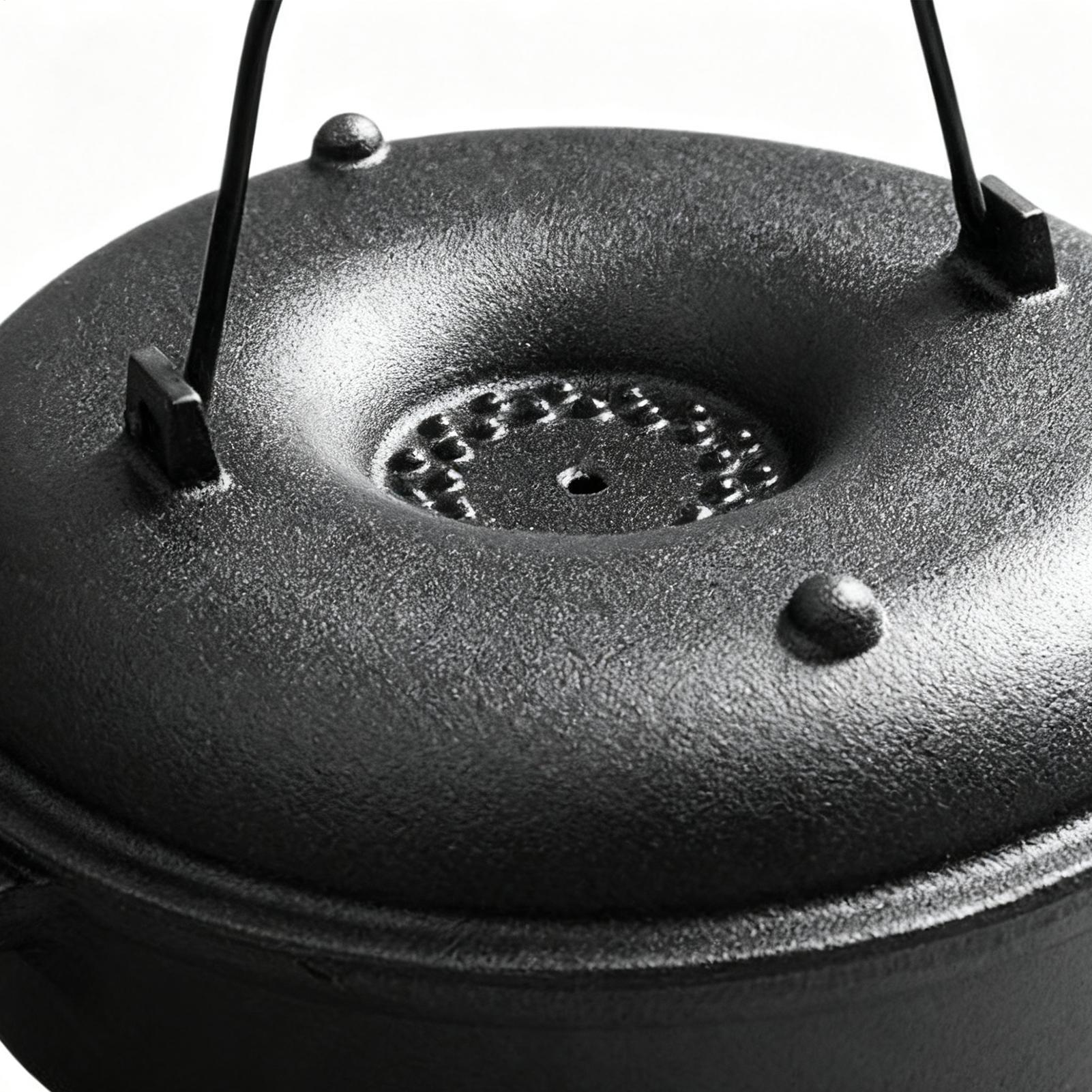 Panela de caldeirão para cozin - Camping Cooking Cast Iron avaliação e preço