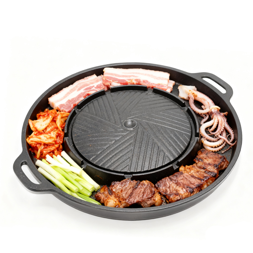Kosun coreano churrasqueira pa - Camping Cooking Griddle avaliação e preço