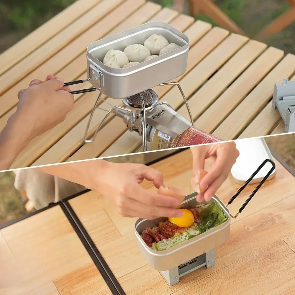 Lancheiras de alumínio 800/140 - Camping Cooking Tray avaliação e preço