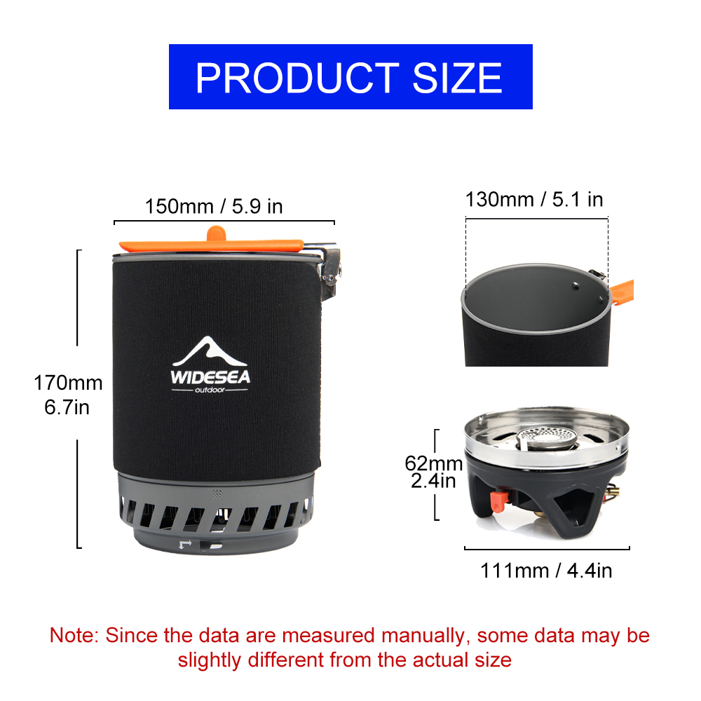Widesea acampamento sistema de - Camping Cooking With Gas avaliação e preço