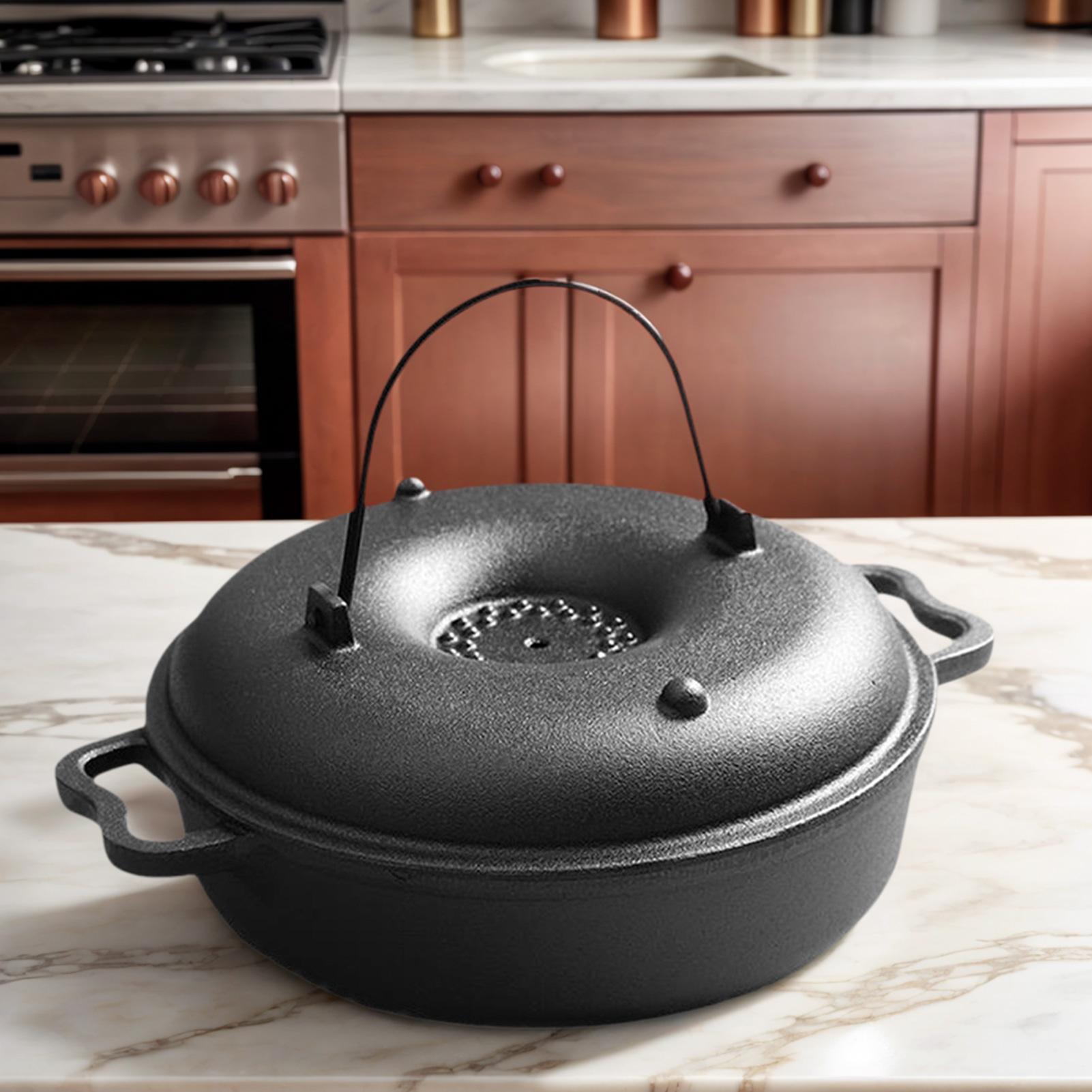 Caldeirão de ferro fundido par - Camping Cooking Cast Iron avaliação e preço