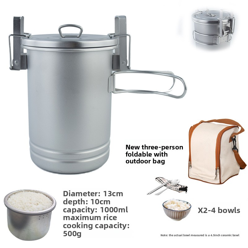 Panela Multifuncional para Arr - Camping Cooking Pot avaliação e preço
