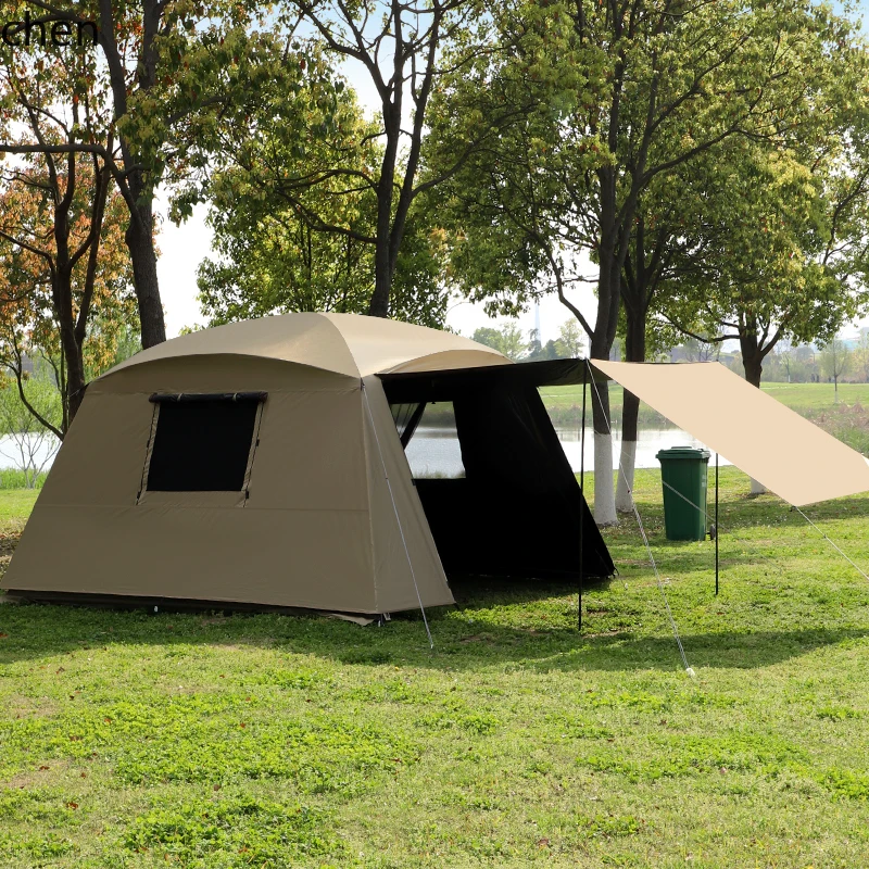 Tenda de Vinil para Cozinha ao - Camping Cooking Awning avaliação e preço