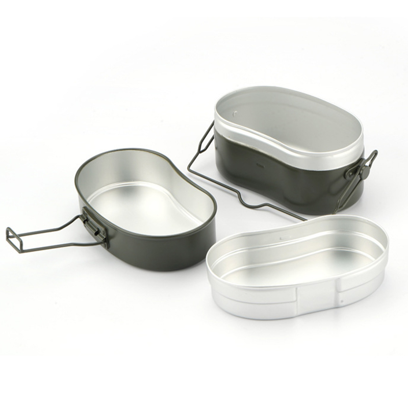 Lancheira de alumínio panelas  - Camping Cooking Kit Box avaliação e preço