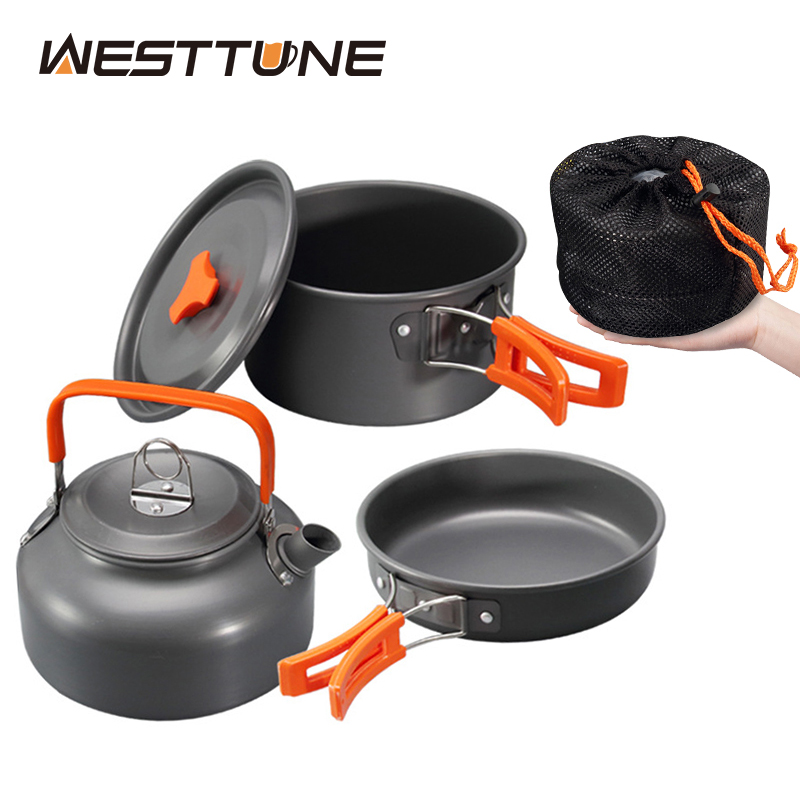 Westtune kit de panelas de aca - Camping Cooking Griddle avaliação e preço