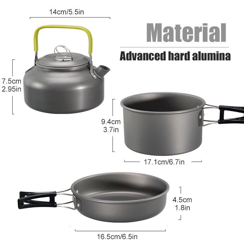 Westtune kit de panelas de aca - Camping Cooking Griddle avaliação e preço