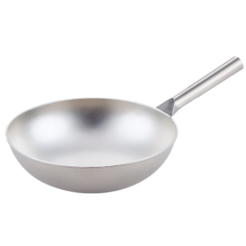 Wok de Titânio Puro com Fundo  - Camping Cooking Without Gas avaliação e preço
