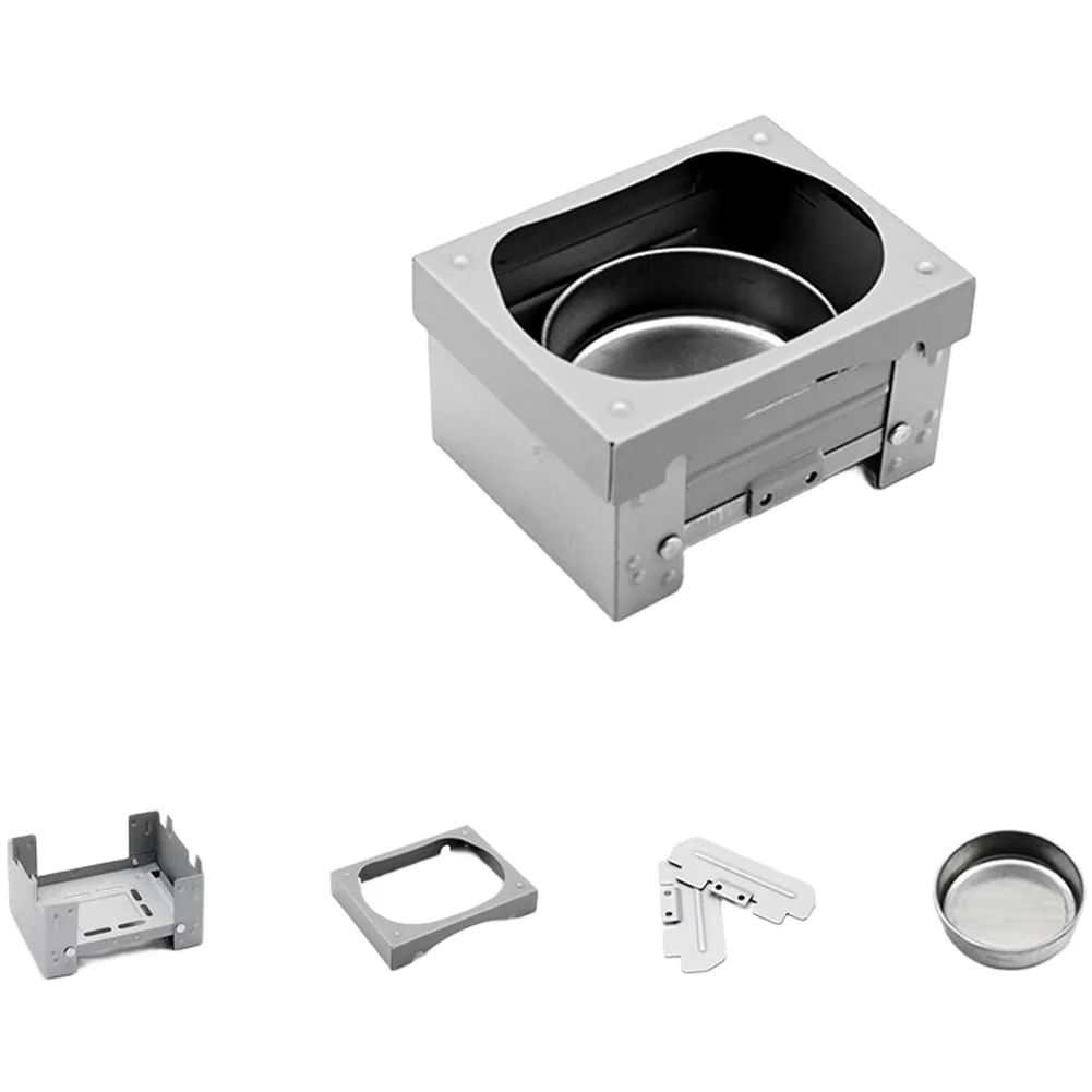 Fogão portátil dobrável a lenh - Camping Cooking Tray avaliação e preço