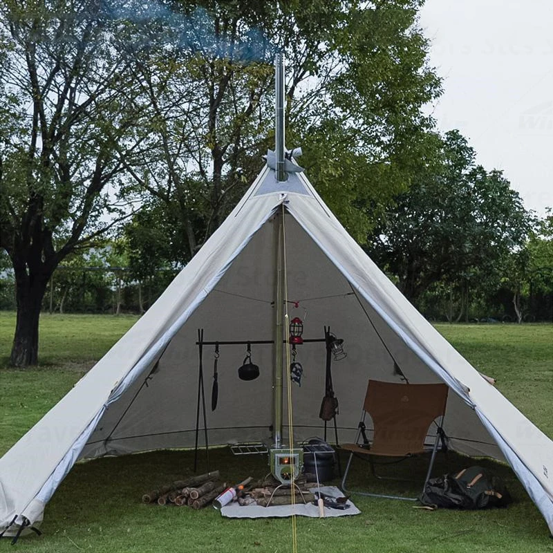 Tampa de Chaminé para Fogão a  - Camping Cooking Cover avaliação e preço