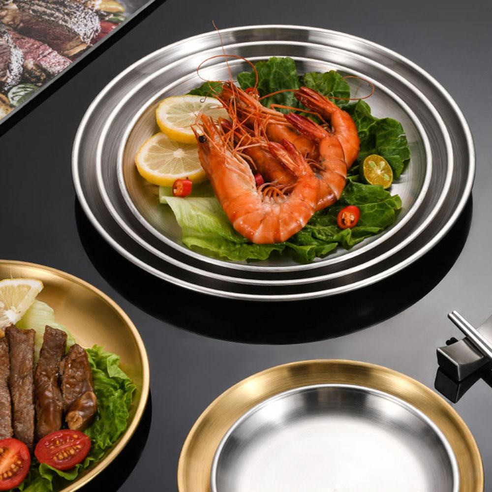 Prato de jantar de metal, 8 pe - Camping Cooking Tray avaliação e preço