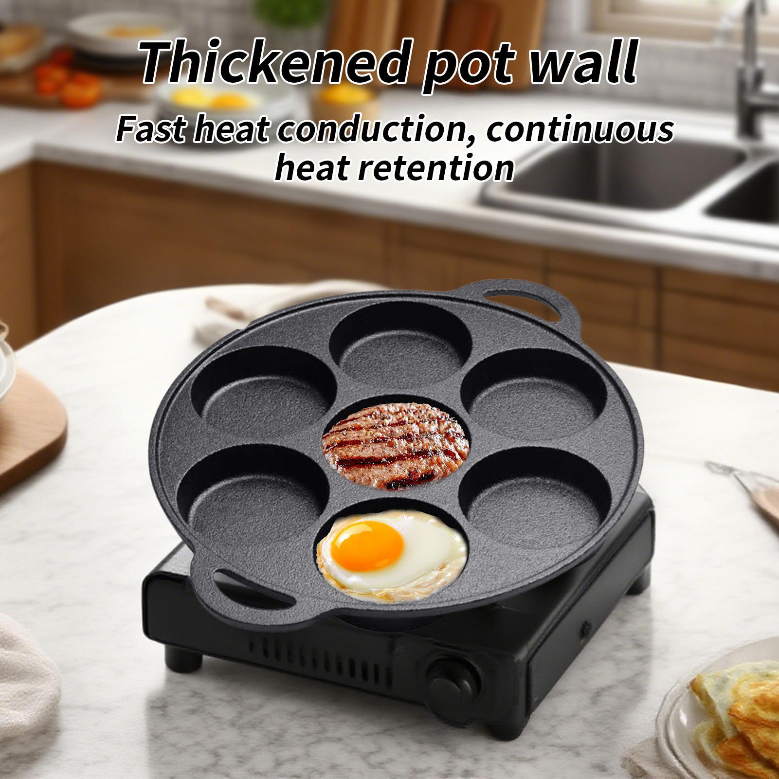 Panela plana antiaderente de f - Camping Cooking Cast Iron avaliação e preço