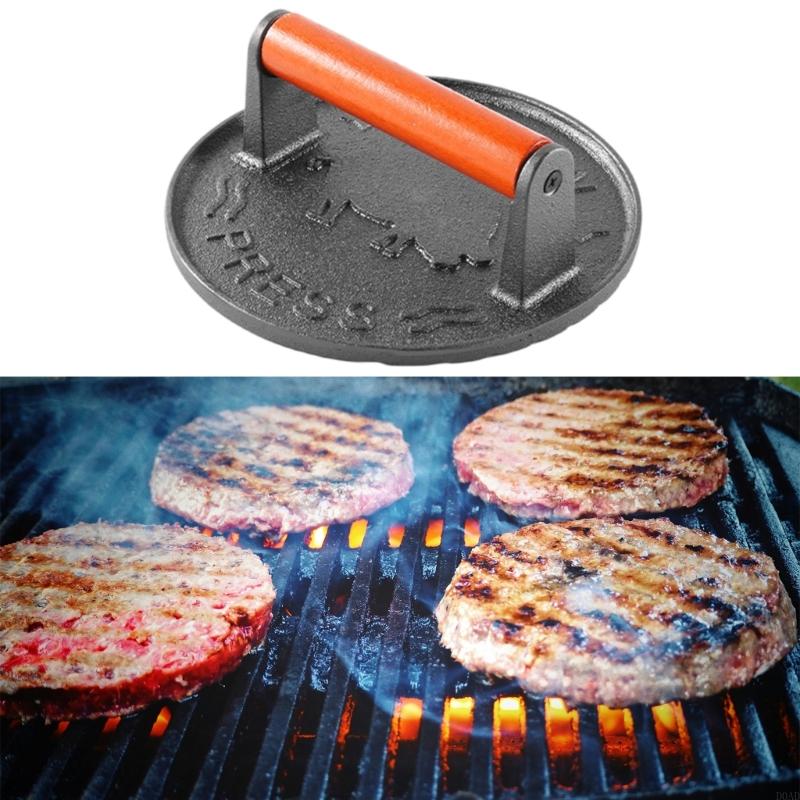 D0AD Pesado Ferro fundido Ferr - Camping Cooking Cast Iron avaliação e preço