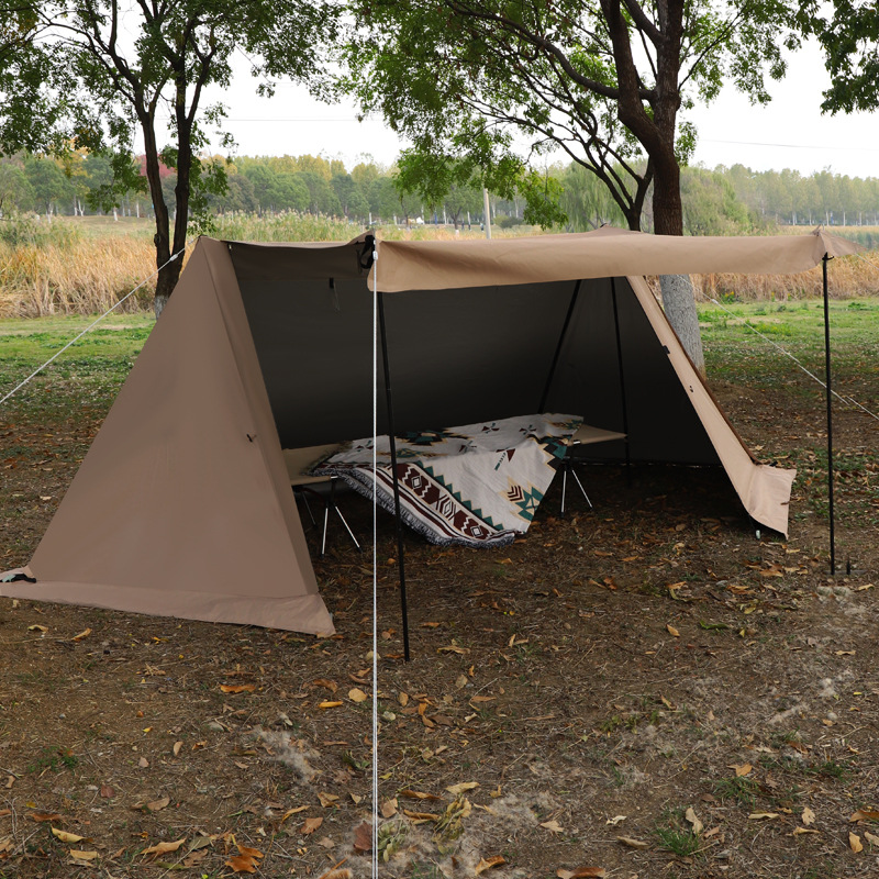 Toldo Duplo para Camping ao Ar - Camping Cooking Awning avaliação e preço