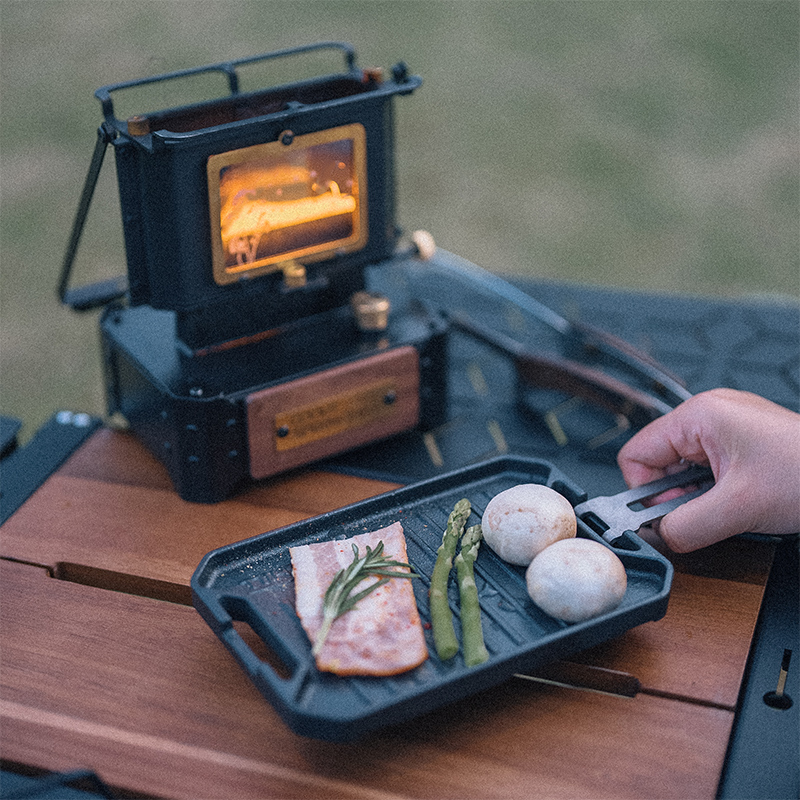 Panela de Grelhar Portátil COO - Camping Cooking Griddle avaliação e preço